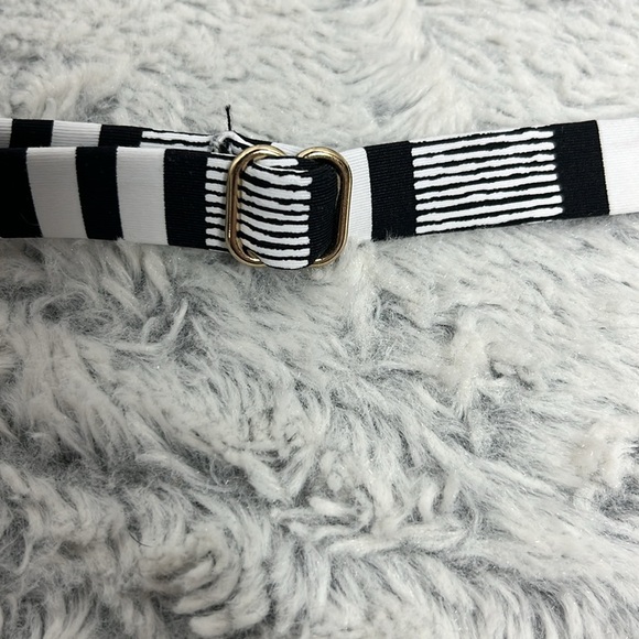 Leilani One Piece Swimsuit size 12 black and white - Picture 5 of 6